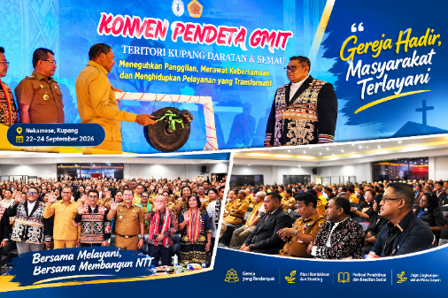 Wagub Johni: Pelayanan Gereja Harus Hadir Menjawab Persoalan Masyarakat
