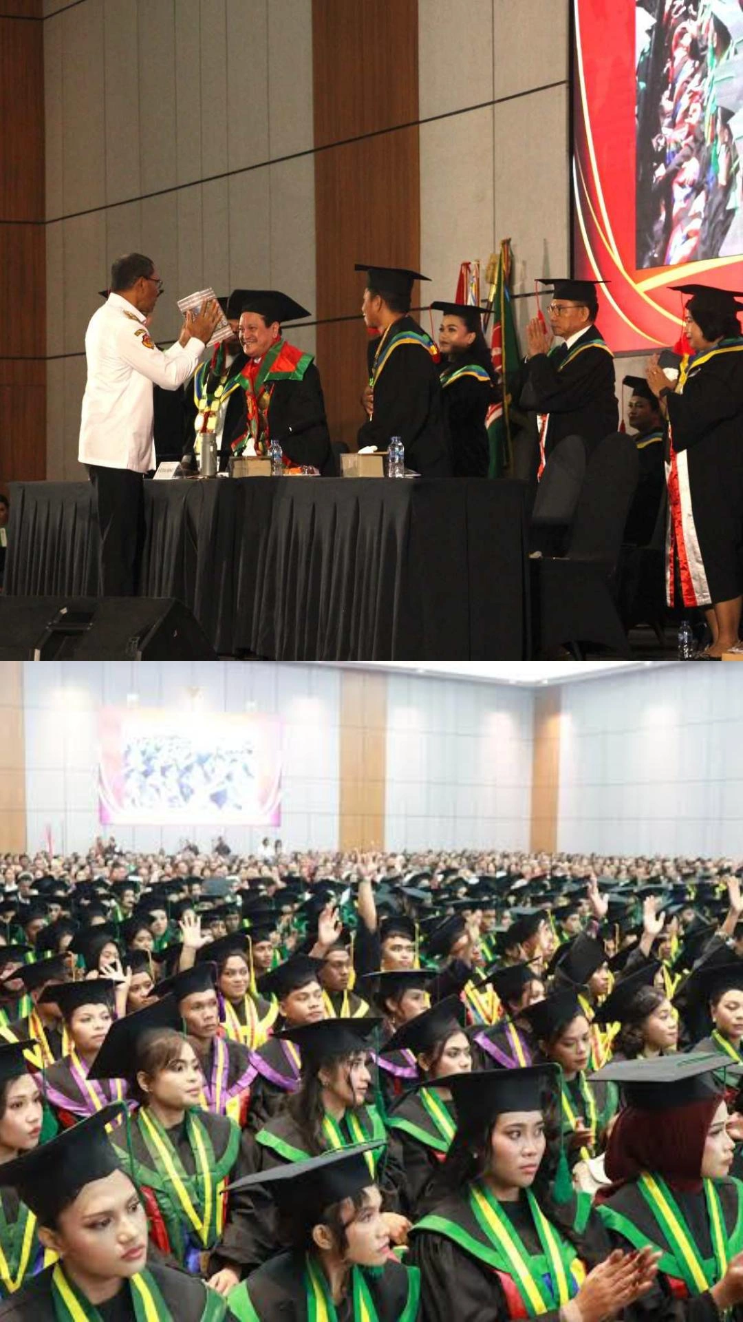 UCB Wisuda 545 Lulusan, Angkatan Pertama Sarjana Kebidanan Resmi Dilepas