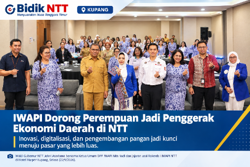 IWAPI NTT Dorong Pengusaha Perempuan Naik Kelas, Garap Potensi Pangan hingga Pasar Digital