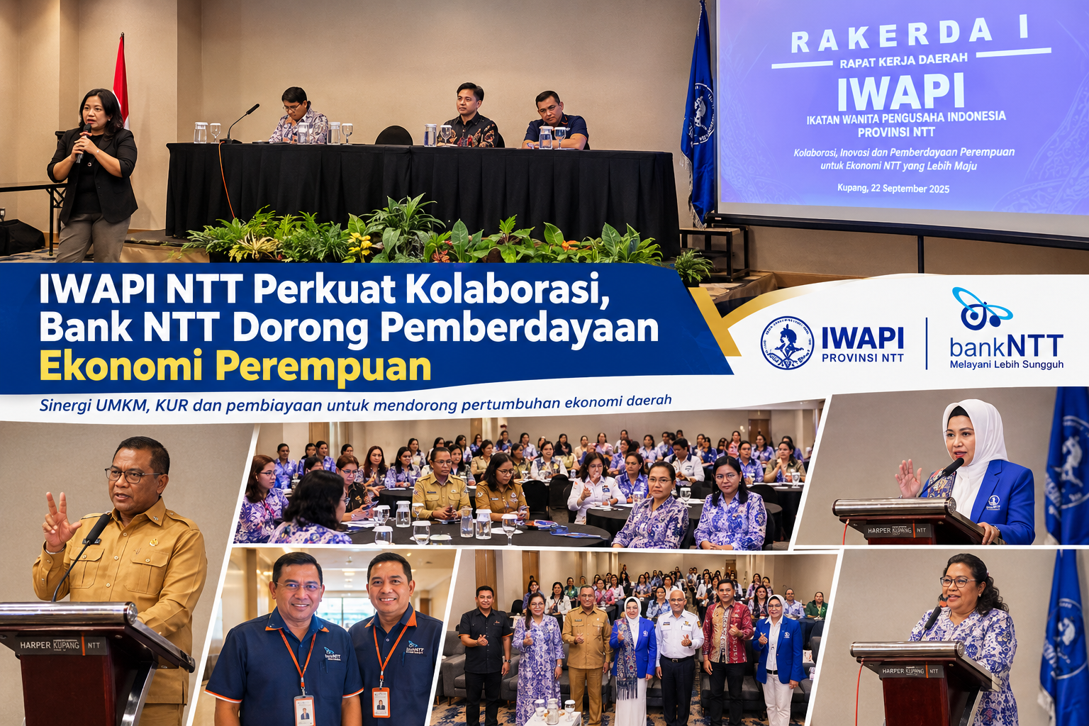 Bank NTT Perkuat Sinergi dengan IWAPI, Dorong Pengusaha Perempuan Naik Kelas