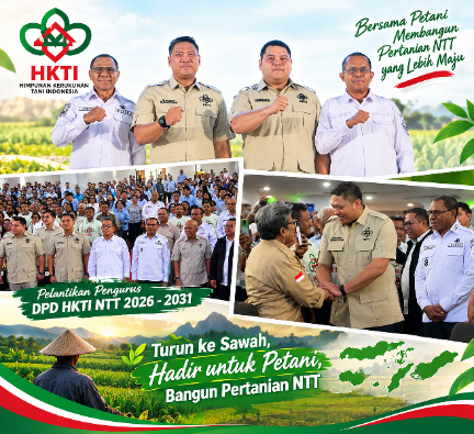 HKTI NTT Buka Babak Baru, Fernando Osorio Bawa Semangat Turun ke Sawah